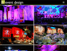 Tablet Screenshot of eventdesign.ca